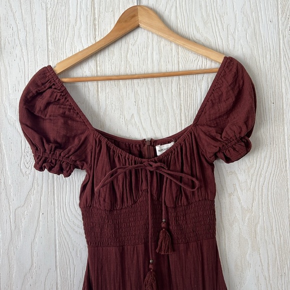 NWT Sheba Midi Dress - chocolate - Picture 6 of 10